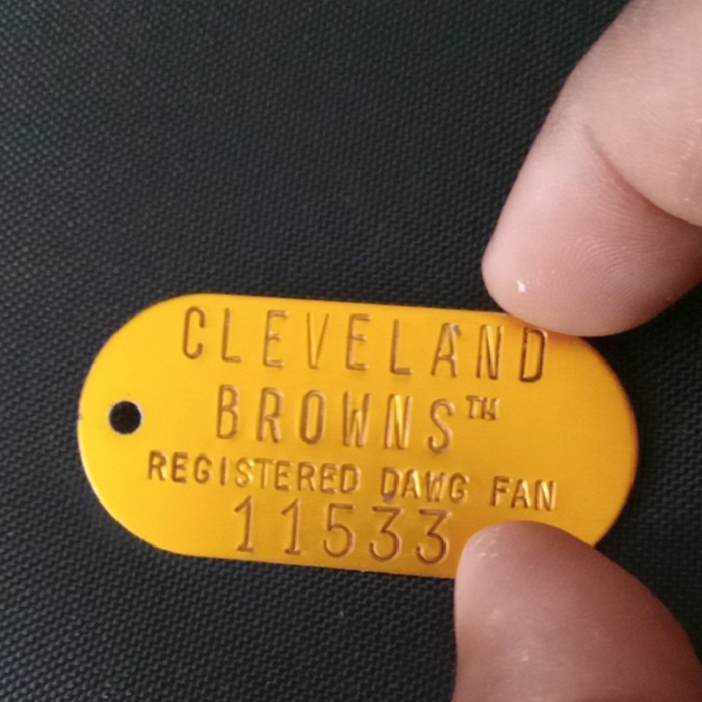 Cleveland Browns Fan Tag